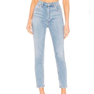 AGOLDE Nico High Rise Slim Fit in Embark (27)